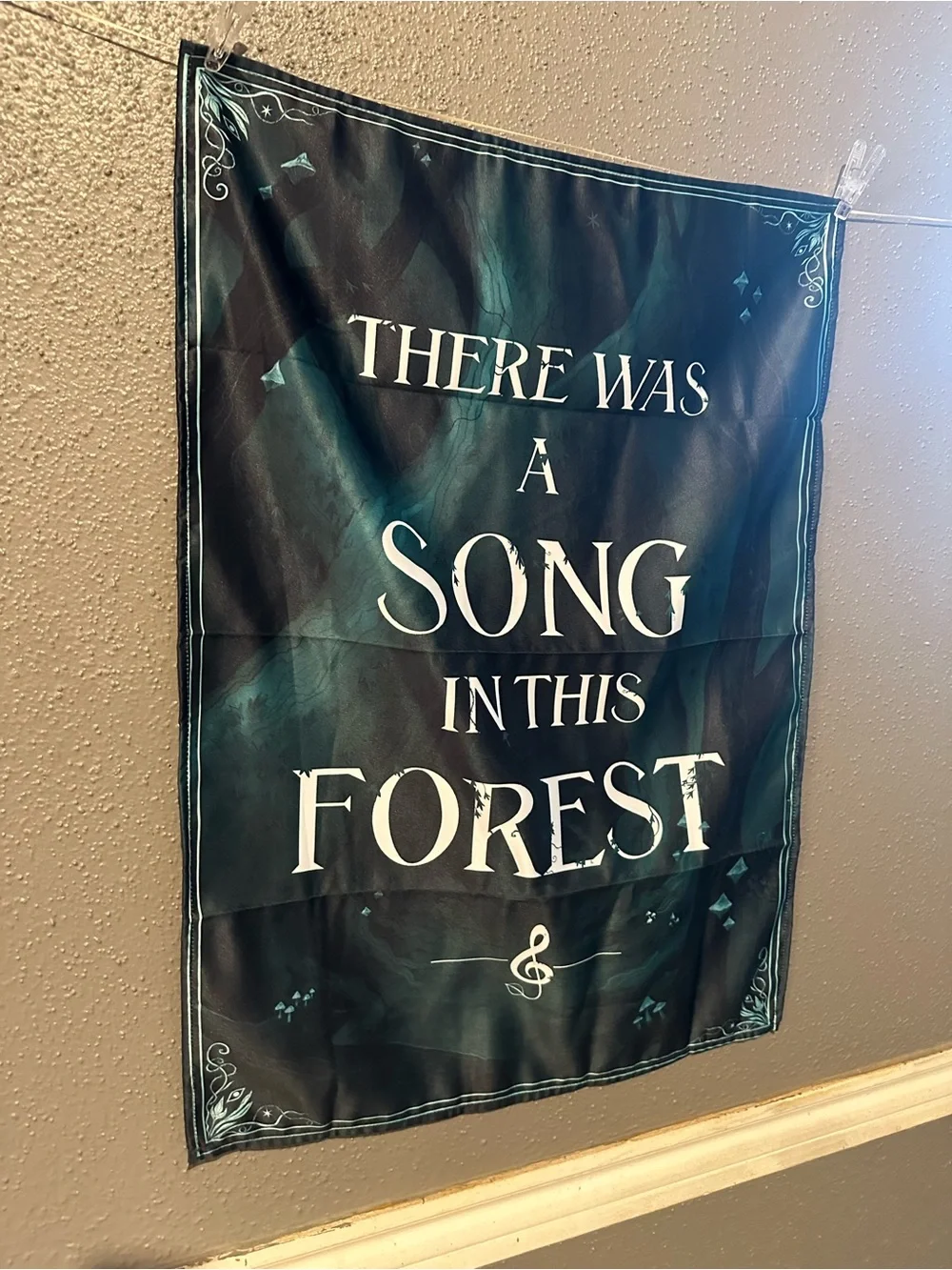 OwlCrate Uprooted Tapestry - There was a Song in This Forest Banner